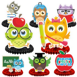 Kindergarten Grad 2023 Honeycomb Centerpieces Happy Graduation Kindergarten Preschool Graduation Theme Decor for Kids Class School Congrats Grad 2023 Party Decorations 2023 Graduation Party Supplies