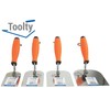 Toolty Stainless Steel Stucco Trowel, Wall Putty Trowel, Plastering Trowel,
