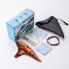 DHwebWLP Strawfire 12 Hole Ocarina Instrument,Alto C Ceramic Ocarina With