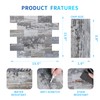 Art3d 10-Sheet Peel and Stick Backsplash PVC Wall Tile, Stickon