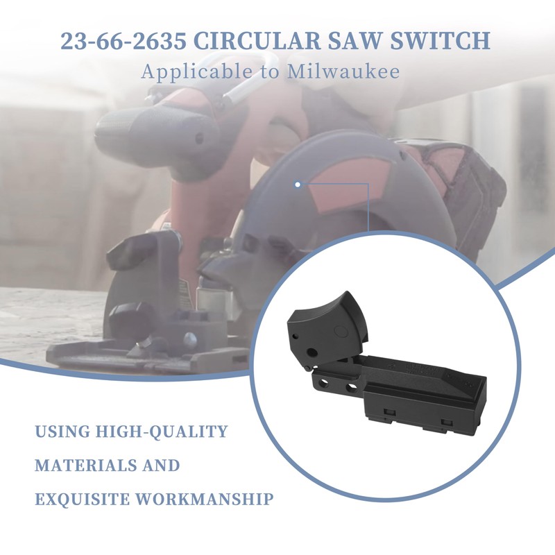 Zfegto 23-66-0098 On-Off Switch for Milwaukee | Power Trigger Switch