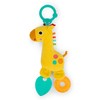 Bright Starts Safari Soother Rattle & Teether Toy for Stroller