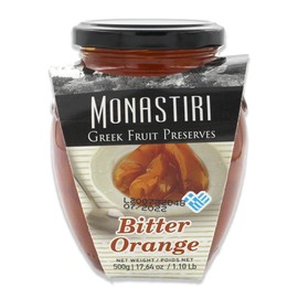Monastiri Greek Bitter Orange Preserve, 500g Glass Jar