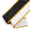 Party to Be Plain Sash with Borders Blank Satin Sash