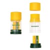 Ticonderoga Duo 2-in-1 Sharpener & Eraser, 2.125" x 1.125" x