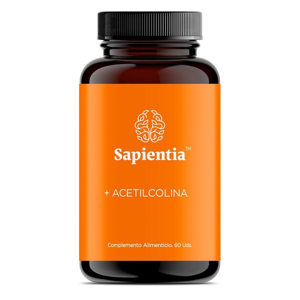 Sapientia Acetilcolina - Nootrpico Natural para Concentracin, Enfoque, Memoria y