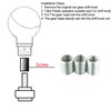 Abfer Resin Ball Shape Gear Stick Lever Shifter Knob for