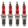 PowerMotor D8TC Spark Plug 3 Electrode GY6 Spark Plug Replacement