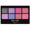 BYS Eyeshadow Makeup Palette 8 Shades - Metallic Browns