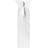Unique Invisible Zipper 9"-White