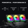 Jungle Leopard Prism4 Pro X3 120mm ARGB Reverse Case Fans,Infinity