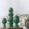 A&B Home Helsa Blooming Artichoke Accent, Small Classic Vintage/Green