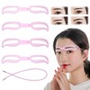 Forahome Women's Upgraded Eyebrow Template Set of 4 Different Eyebrows