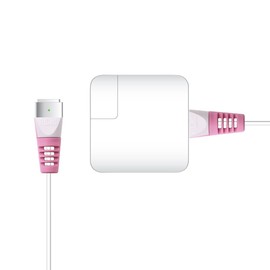 TUDIA KLIP Charging Cable Protector Saver Organizer Protective Wire Cord Sleeve Compatible for Macbook (Pink)