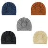 DRESHOW 5 Pieces African Turban for Women Soft Pre-Tied Knot