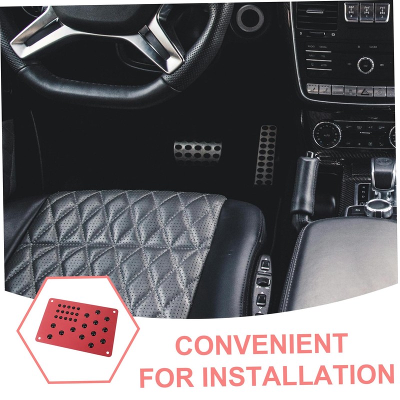 GRIRIW Car Carpet Heel Protector Car Carpet Mat Heel Pad