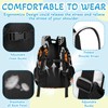 Basketball Backpack for Kids,School Bookbag Large Capacity Adjustable Bookbag Durable