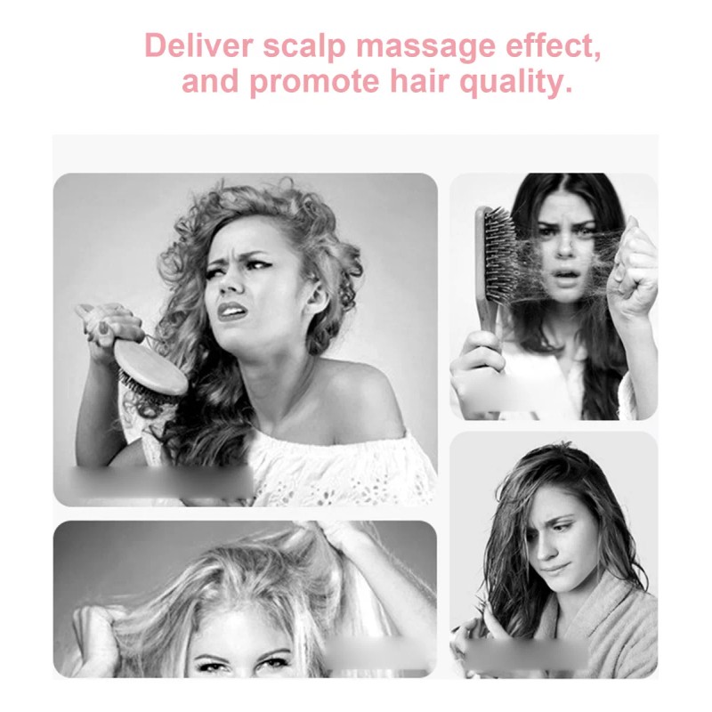 generic Cepillo De Ventilación Desenredante Para Secar Y Peinar El