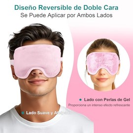 ntifaz de Gel para Ojos, Máscaras de Hielo para Ojos Fría y Caliente, Confort Rápido Ojeras y Bolsas, Sin Dolor de Cabeza - Antifaz para Dormir Gel Fr