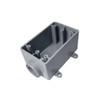 Cantex 5133363 Weatherproof Box, 1Gang, 1/2 in Hub, PVC