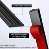 moonoom 20 Ft x 1.6'' Wall Decoration Molding Trim, Black