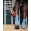 DANISH ENDURANCE Athletic Socks, Anti-blister, Breathable, Moisture Wicking, Thin Athletic