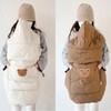 Baby Carrier Winter Cover Windproof Universal Hoodie All Season Carrier