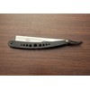 Black Barber Salon Hair Cutting and Grooming Straight Edge Razor