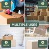 Zuvo Heavy Duty Tape Gun and Dispenser with 6 Clear