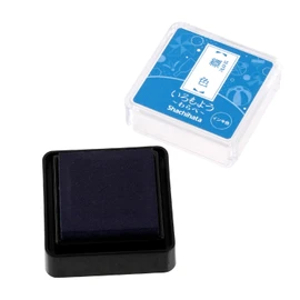 Shachihata HAC-S1-CB Stamp Pad, Iromoyo, Warabe, Yellow