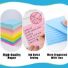 SACATR 30 Pads Lined Sticky Notes, Sticky Note Pads 3x3