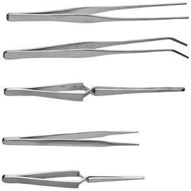 Steelman 05625 5-Piece Tweezer Set
