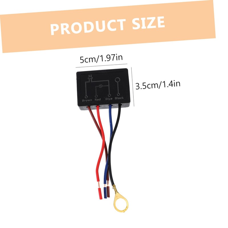 DOITOOL Pack of 2 Table Lamp Touch Switch Light Dimmer