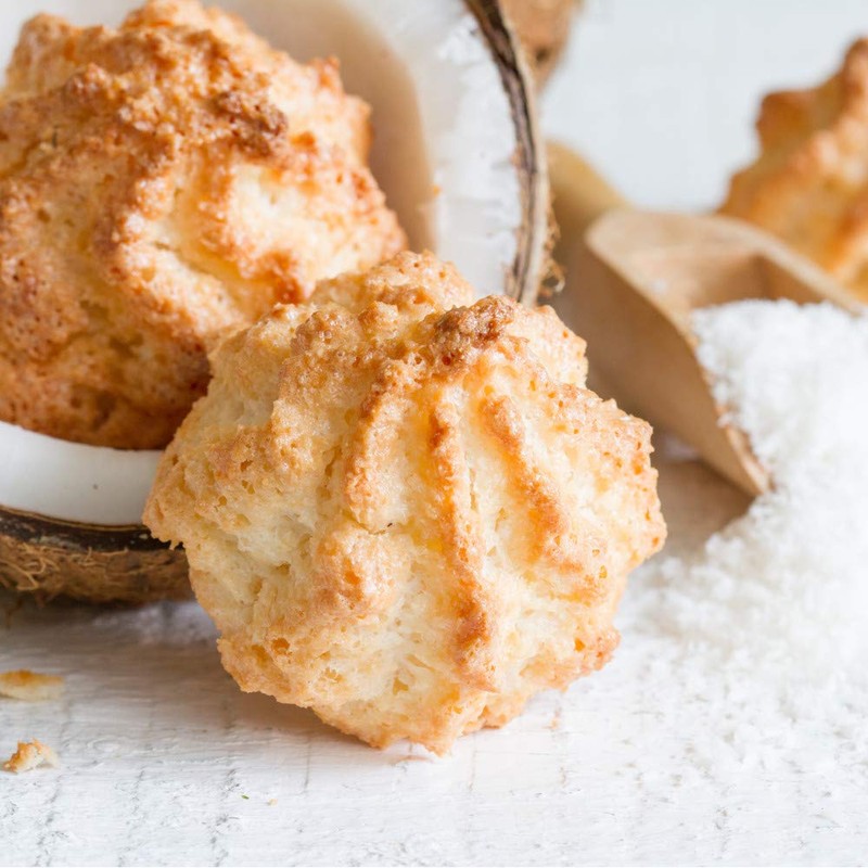 Absolutely Gluten Free Coconut Macaroons With Chocolate Drizzle, Grain Free,