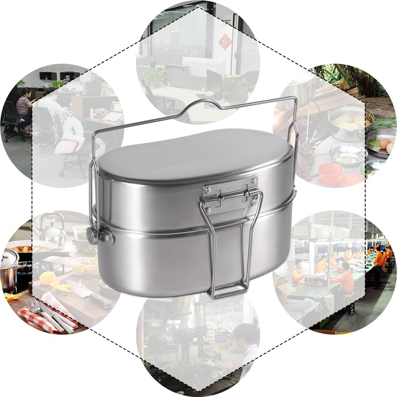 Goetland German Style M31 Military Mess Kit Mess Tin 304