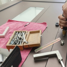 Angoily Door Knob Spindle 2pcs Door Handle Spindle Bar Straight Knob Spindle 10cm Door Spindle Bar Part Door Lock Replacement Parts