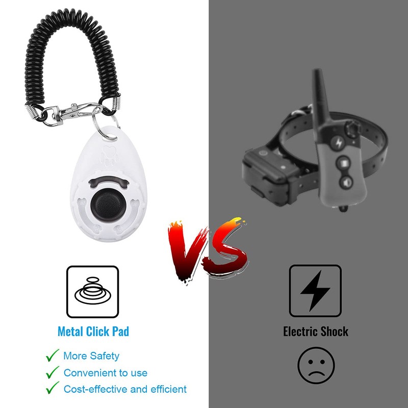 Diyife Dog Clicker for Training, 2 Pack Dog Training Clicker,