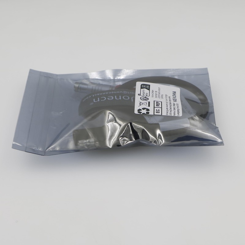 Uonecn for TOPCON Hiper GPS Charger Power Cable End LITE