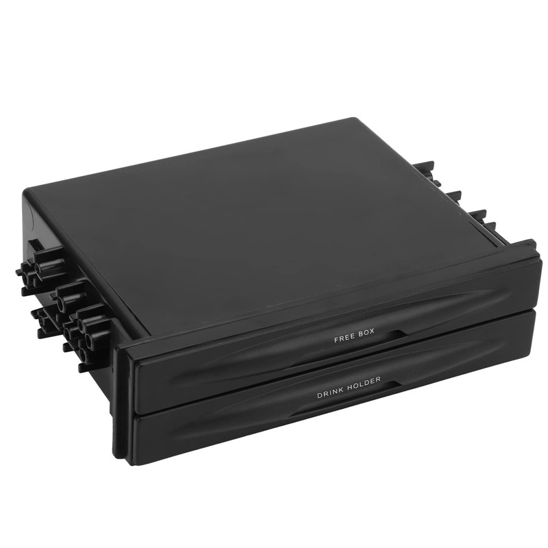 Car Stereo Storage Box, Fydun 2 in 1 Car Radio