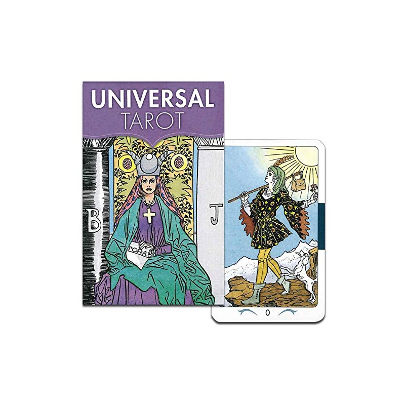 Miniature Universal Tarot Japanese Booklet with Pocket Manual