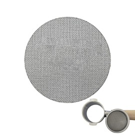 53.5mm Espresso Puck Screen,Espresso Screen Filter,Coffee Screen Filter,Portafilter,Resuable 1.7mm Thickness 150μm,304 Stainless Steel