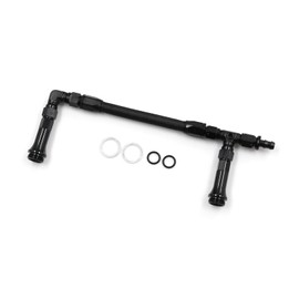 AN6 Braided Dual Feed Carb Fuel Line Double Pump Compatible for 4150 Holley Carburetor