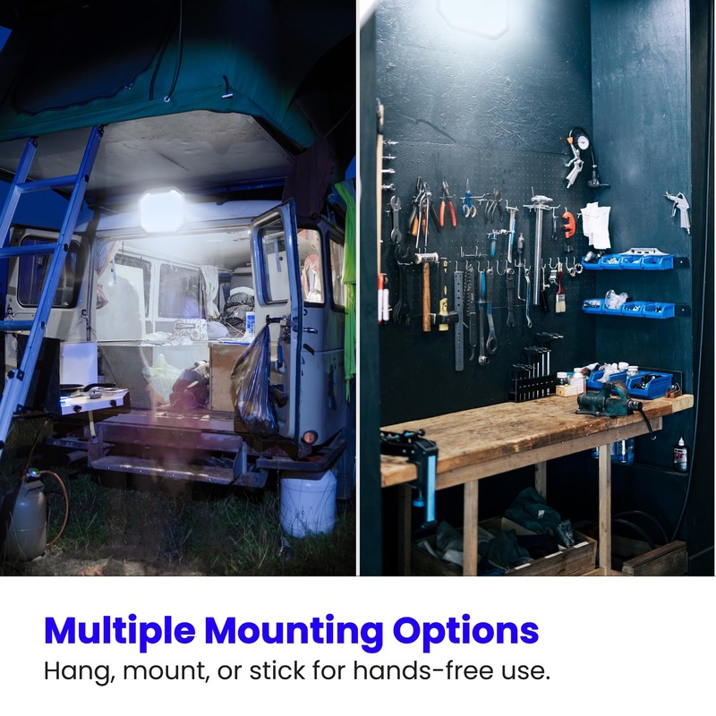 Feit Electric Portable LED Work Light, 360° Rotating Head, 3