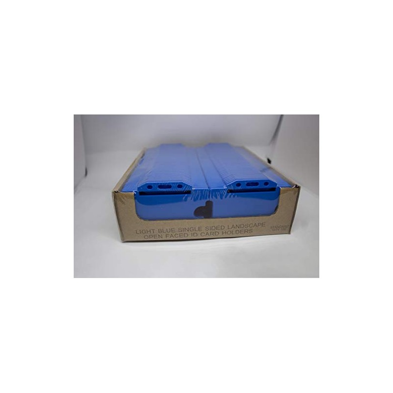 ALG ID Cards - Light Blue Single Sided Rigid ID