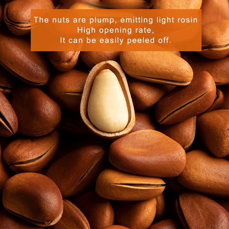 Pine Nuts dry Fruit with Shell 8.81oz ，Original pine nut