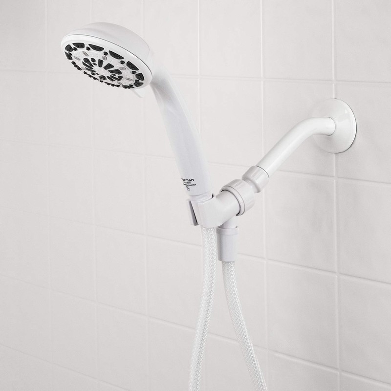 Aqua Vista 4-in. Polished Handheld Shower Head with 6 Spray