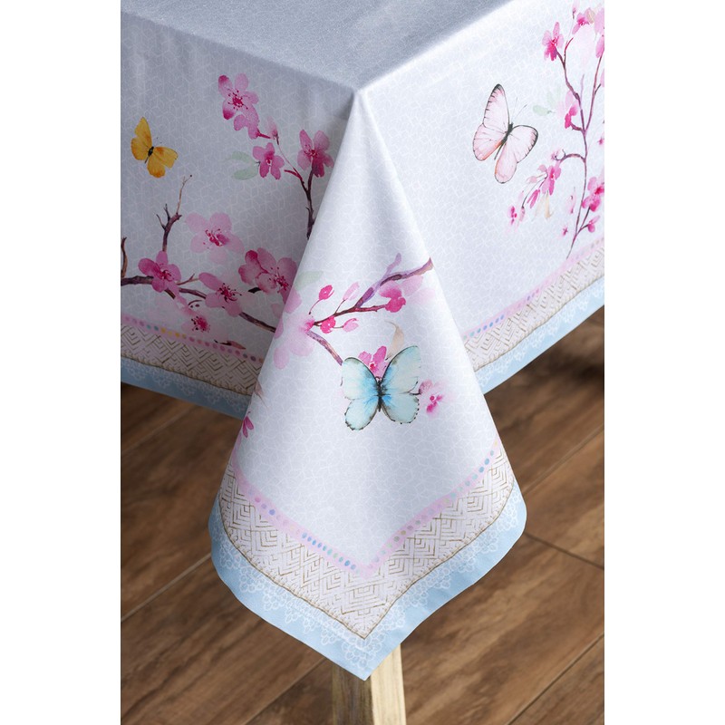 Maison d' Hermine Tablecloths 100% Cotton 140cm x 180cm Decorative