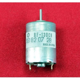 Mabuchi RF-130 Small Appliance DC Motor - 6 VDC - 8,100 RPM - RF-130CH-12250