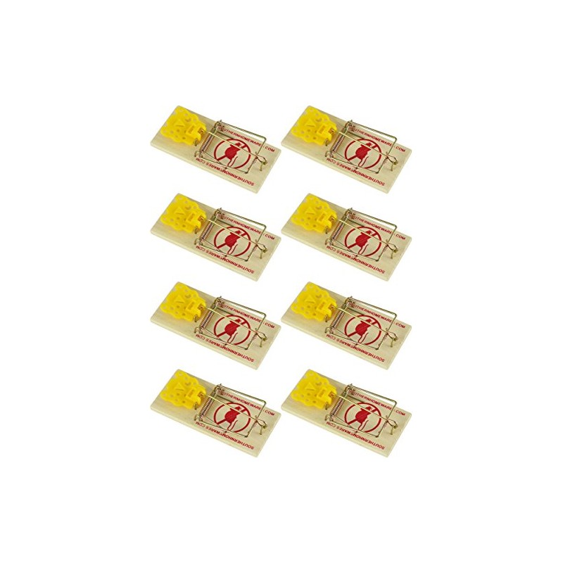 Southern Homewares Wooden Snap Mouse Trap Spring Action with Expanded