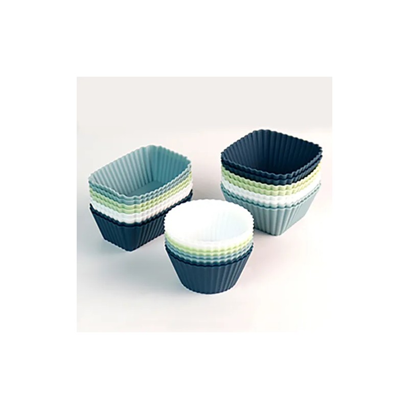 Lohotek Utensilios repostería kit antiadherente alimenticio de silicona reutilizable de